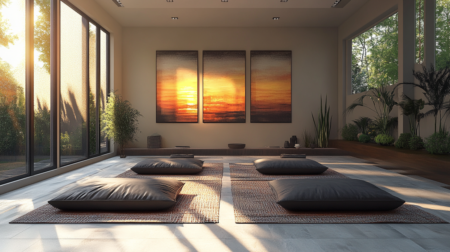 meditative room decor